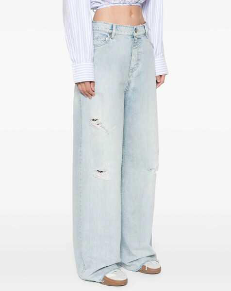 Pantaloni casual Golden Goose Melody Destroyed Jeans DENIM Femei (BM 19741328) 3