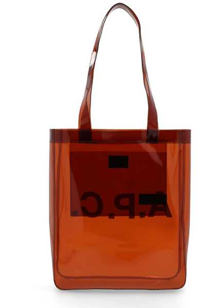 Genti de mana A.P.C. Lou Tote Bag BROWN Femei (BM 19741331) 2