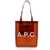 A.P.C. "Lou" Tote Bag BROWN