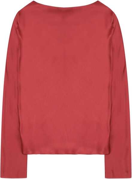 Bluze Alberta Ferretti Silk Blend Blouse PINK Femei (BM 19741346) 2