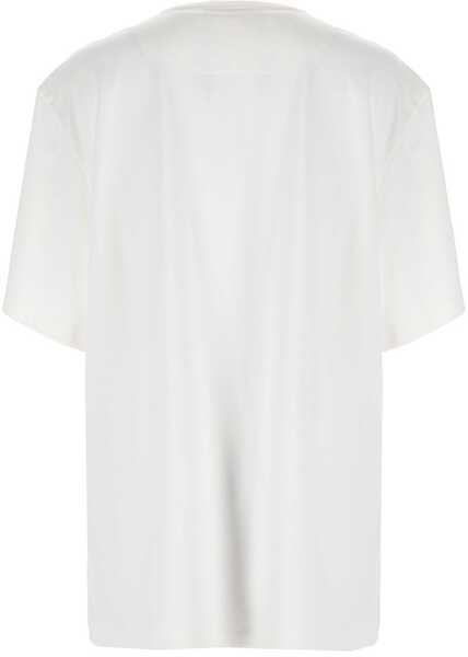 Tricouri THE ATTICO T-Shirt With Logo WHITE Femei (BM 19741382) 2