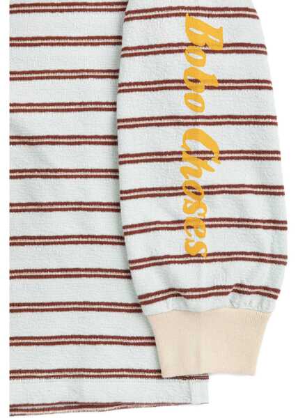 Tricouri Bobo Choses Long-Sleeved T-Shirt BLUE Baieti (BM 19741400) 3