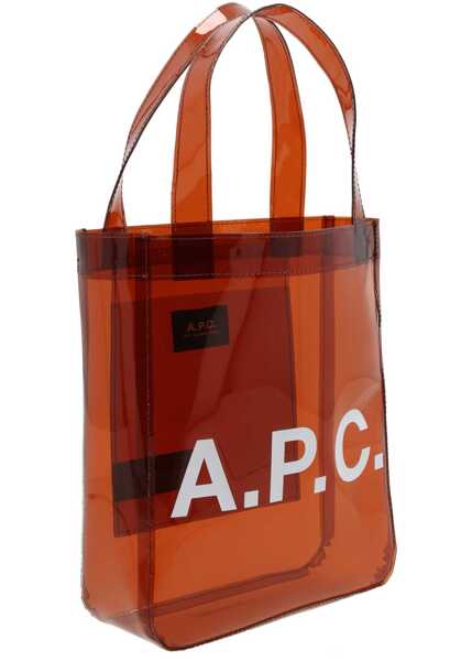 Genti de mana A.P.C. Small Lou Tote Bag BROWN Femei (BM 19741406) 3