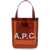 A.P.C. Small "Lou" Tote Bag BROWN