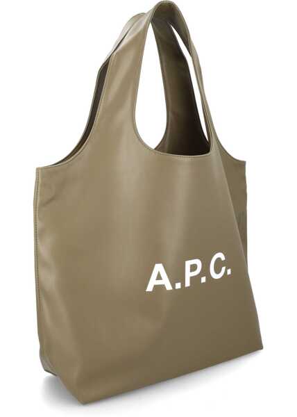 Genti de mana A.P.C. Ninon Tote Bag MILITARY GREEN Femei (BM 19741427) 3