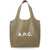 A.P.C. "Ninon" Tote Bag MILITARY GREEN