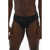 DSQUARED2 Solid-Color Swim Briefs With Logo Print Black