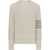 Thom Browne 4-Bar Sweater BEIGE