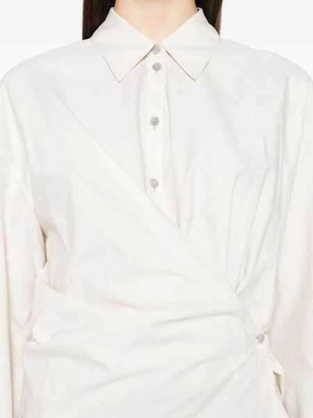 Camasi casual LEMAIRE Cotton blend Shirt LIGHT CREAM Femei (BM 19741628) 5