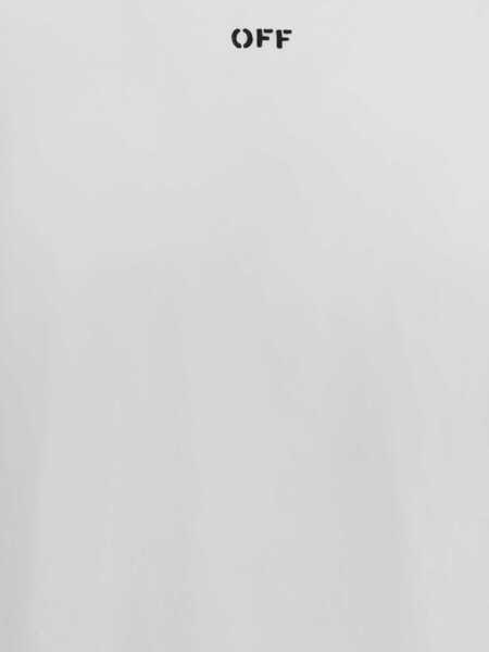 Tricouri Off-White Chain Araldic Arrow T-shirt WHITE Barbati (BM 19741646) 3