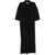 LEMAIRE Asymmetrical silk shirt Dress BLACK