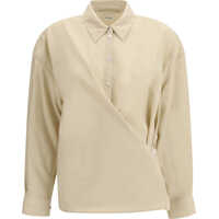 Camasi casual Draped Shirt Femei