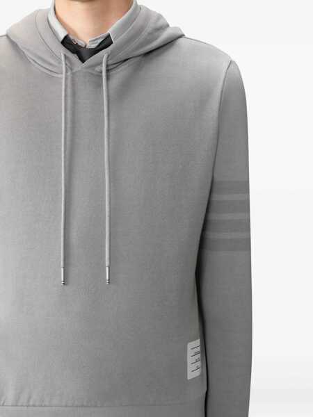 Bluze de trening Thom Browne Cotton Hoodie LT GREY Barbati (BM 19741673) 5