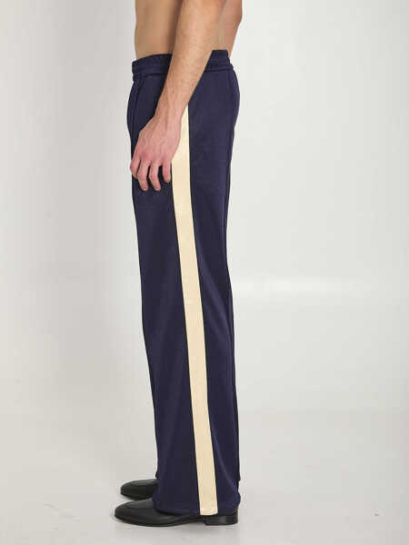 Pantaloni casual Valentino Garavani Jersey Sweatshirt BLUE Barbati (BM 19741778) 2