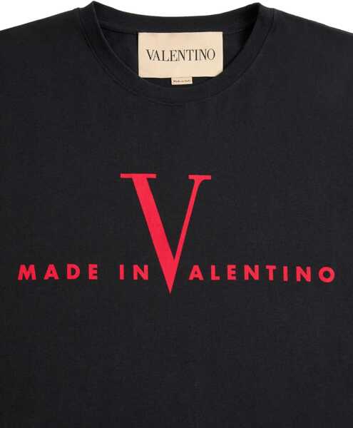 Tricouri Valentino Garavani Cotton Jersey T-Shirt BLACK Barbati (BM 19741787) 5