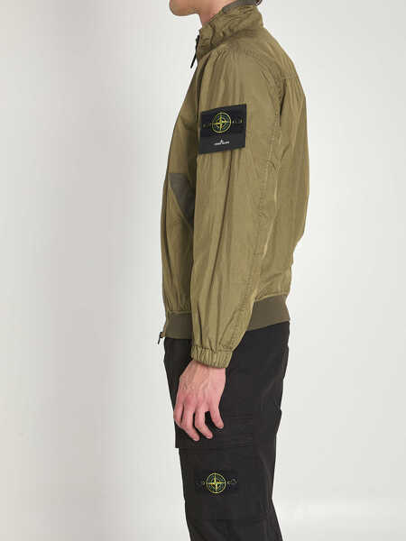 Bomber jacket Stone Island Dyed Crinkle Reps Ny Jacket. GREEN Barbati (BM 19741811) 3