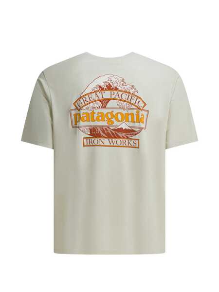 Tricouri Patagonia T-shirts White Barbati (BM 19742982) 2
