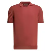 Tricouri Polo Cotton buttonless polo shirt Barbati