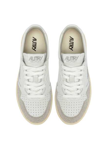 Sneakers AUTRY Autry Medalist Low sneakers in the WHT GREY variant, product code AULWPK03 Wht Grey Femei (BM 19743093) 5