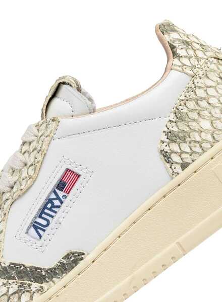 Sneakers AUTRY Autry Medalist Low sneakers with Snake Diamond inserts in the WHT DMN variant, product code AULWVE01 Wht Dmn Femei (BM 19743096) 6