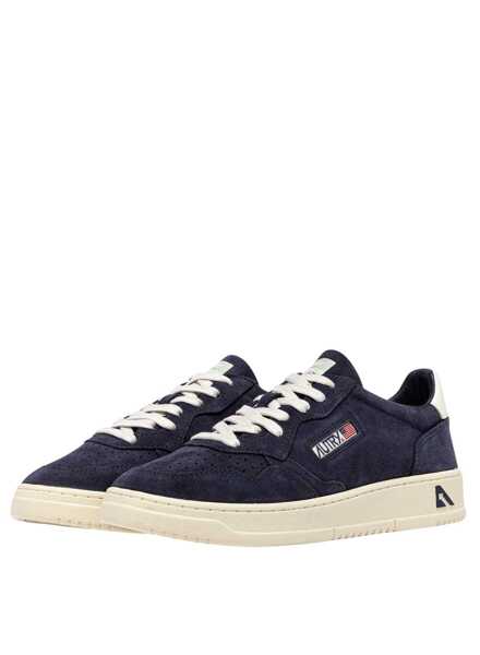 Sneakers AUTRY Autry Medalist Low Suede sneakers in the WHT BLK variant, product code WHT BLK Spblue Wht Barbati (BM 19743102) 6