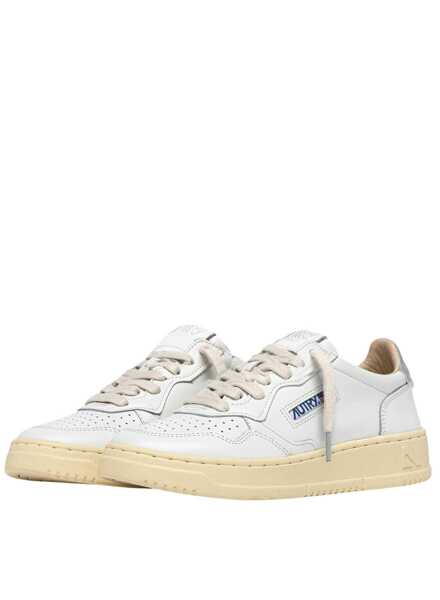 Sneakers AUTRY Autry Medalist Low sneakers in the White Silver variant, product code AULWTB02 Wht Silver Femei (BM 19743111) 2