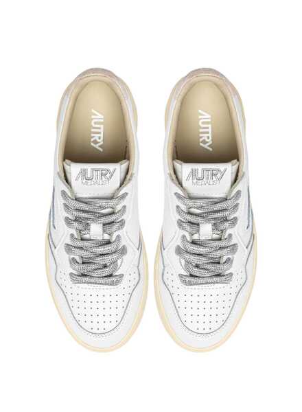 Sneakers AUTRY Autry Medalist Low sneakers in the WHT SILV variant, product code AULWSW02 Wht Silv Femei (BM 19743120) 5