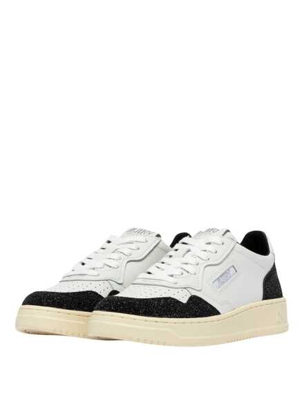 Sneakers AUTRY Autry Medalist Low sneakers in the WHT BLK variant, product code AULWPK03 Wht Blk Femei (BM 19743123) 2