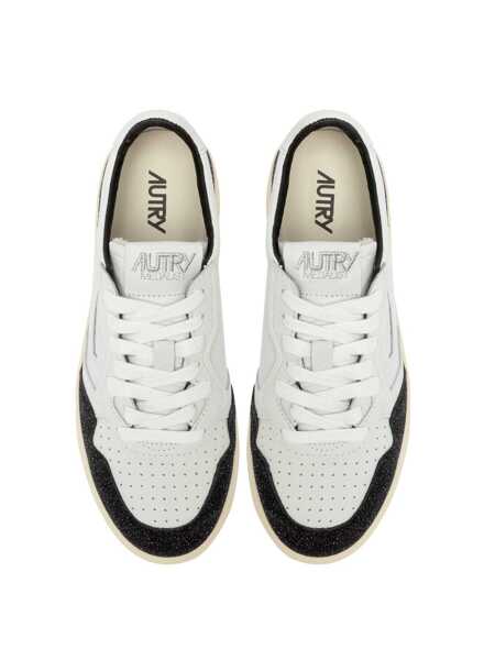 Sneakers AUTRY Autry Medalist Low sneakers in the WHT BLK variant, product code AULWPK03 Wht Blk Femei (BM 19743123) 5