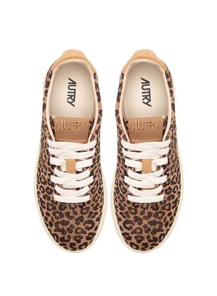 Sneakers AUTRY Sneakers Autry Medalist Low Easknit nella variante LEOPRINT, codice prodotto EKLWAF03 Leoprint Femei (BM 19743183) 3
