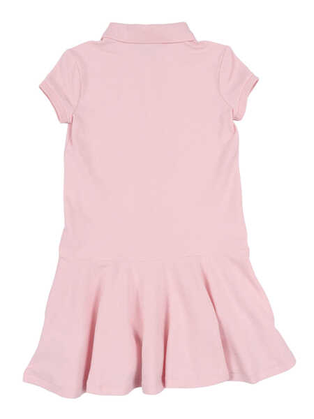 Tricouri Polo Ralph Lauren SS POLO DRES-DRESSES-KNIT Pink Fete (BM 19743210) 2