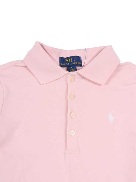 Tricouri Polo Ralph Lauren SS POLO DRES-DRESSES-KNIT Pink Fete (BM 19743210) 3