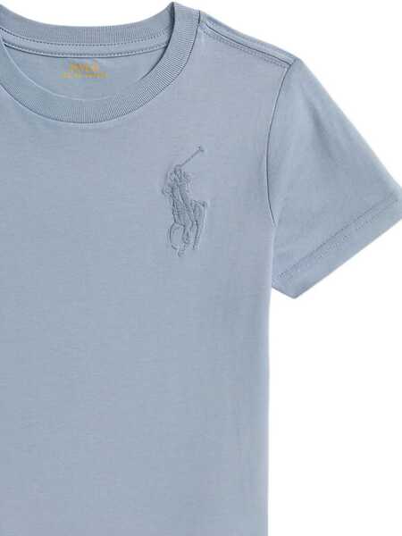 Tricouri Ralph Lauren SS CN-TOPS-T-SHIRT Blue Fete (BM 19743228) 4
