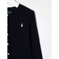 Pulovere pentru Fete - Cardigane Ralph Lauren MINI CABLE-TOPS-SWEATER Blue Fete (BM 19743246) - B-mall.ro
