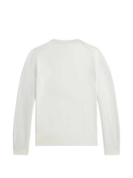 Pulovere casual Ralph Lauren LS CN-TOPS-SWEATER White Baieti (BM 19743258) 2
