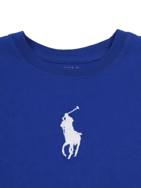 Tricouri Ralph Lauren KNIT-T-SHIRT Blue Fete (BM 19743267) 3