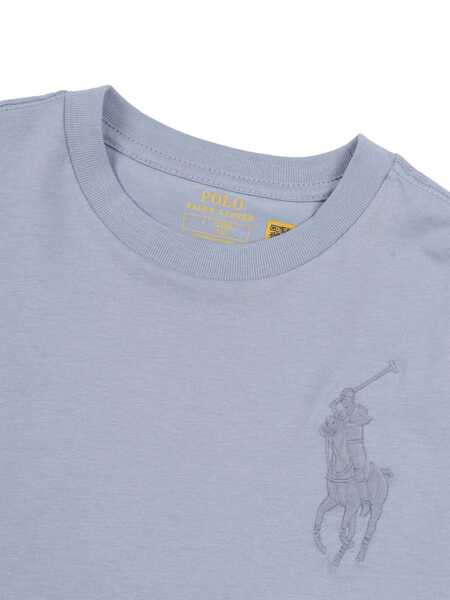 Tricouri Ralph Lauren SS CN-TOPS-T-SHIRT Light Blue Fete (BM 19743273) 3