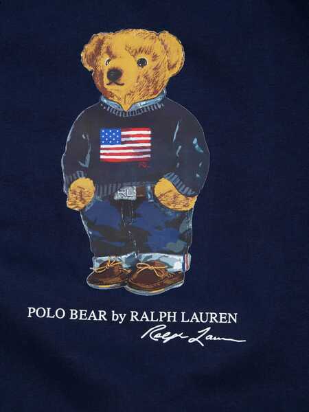 Bluze de trening Ralph Lauren KNIT-PULLOVER-SWEATSHIRT Blue Baieti (BM 19743324) 3