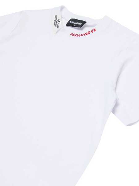 Tricouri DSQUARED2 T-shirts White Fete (BM 19743456) 4