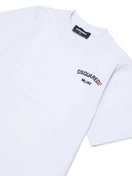 Tricouri DSQUARED2 T-shirts White Fete (BM 19743459) 3