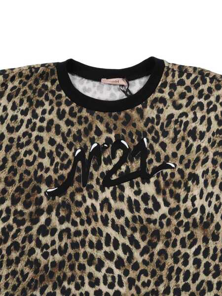 Tricouri N21 Kids T-shirts Brown Fete (BM 19743519) 3