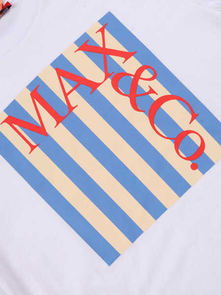 Tricouri MAX&CO T-shirts White Fete (BM 19743531) 3
