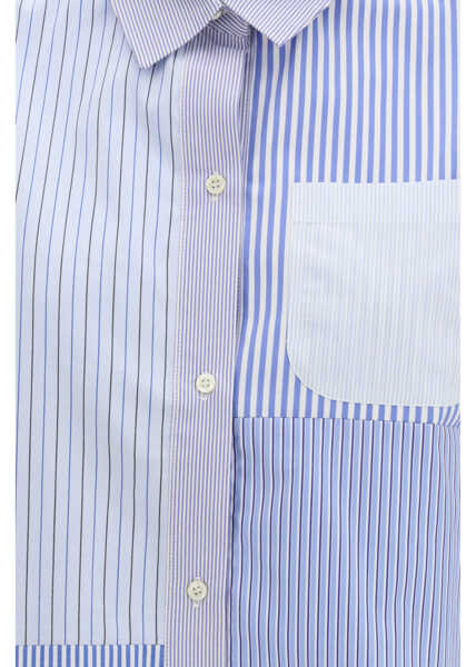 Camasi casual E.L.V. Denim Emilie Shirt MULTI BLUE Femei (BM 19743584) 3