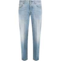 Blugi drepti Cotton Denim Jeans Barbati