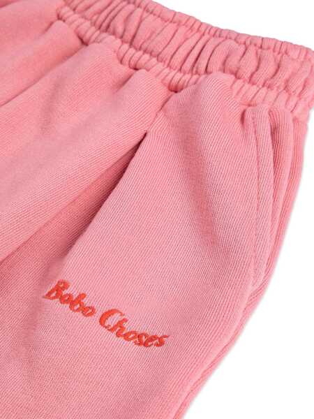 Pantaloni casual Bobo Choses Jogging Pants Straight PINK Baieti (BM 19743626) 4