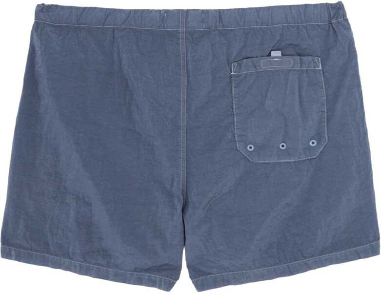 Bermude Stone Island Swimsuit With Logo Patch BLUE Barbati (BM 19743641) 2