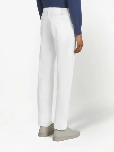 Blugi drepti ZEGNA Jeans Roccia WHITE Barbati (BM 19743647) 3