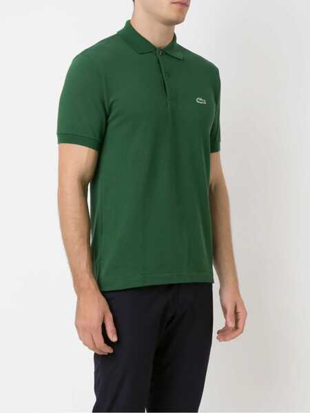 Tricouri Polo Lacoste Polo With Logo GREEN Barbati (BM 19743665) 4