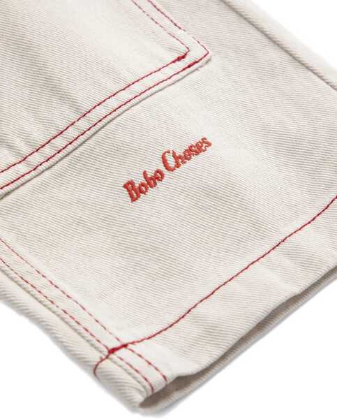 Pantaloni casual Bobo Choses Pants Twill WHITE Baieti (BM 19743695) 3