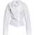 THE ATTICO Asymmetrical Shirt WHITE